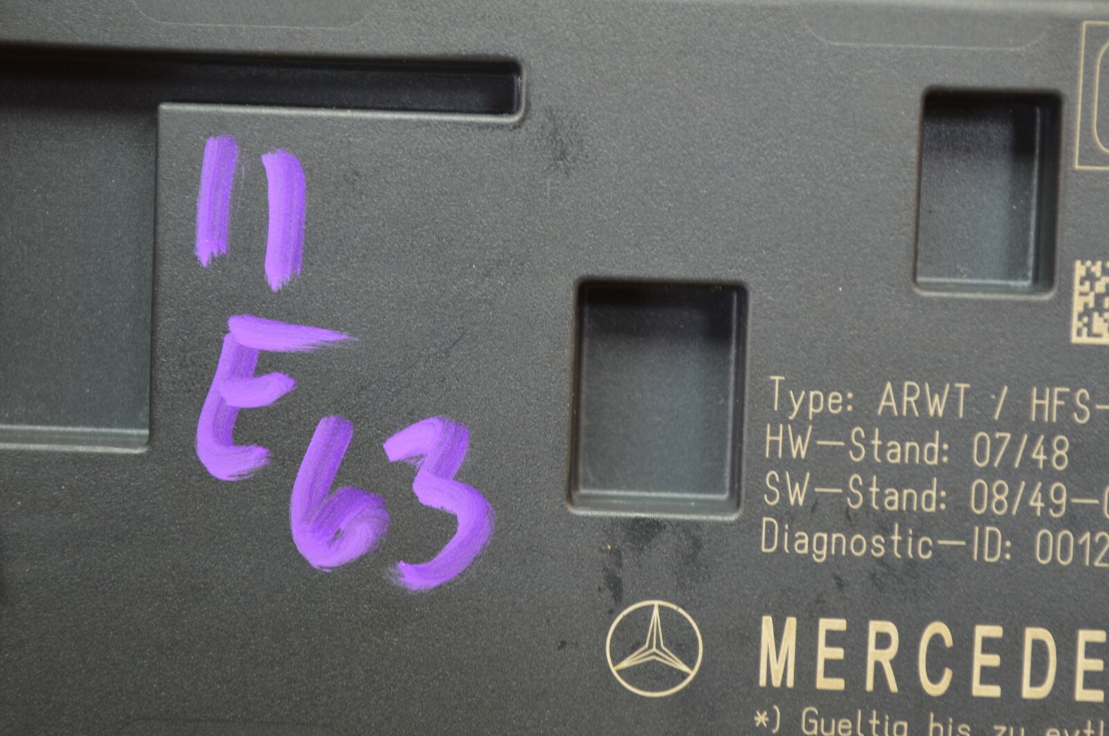 1214 W212 MERCEDES E63 AMG E550 E350 TRUNK CONTROL RELEASE MODULE