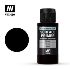 Vallejo Surface Primer 73.602 Black 60ml NEW