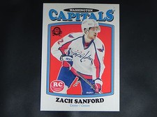 2016-17 O-Pee-Chee OPC ROOKIE RETRO #673 Zach Sanford Washington Capitals