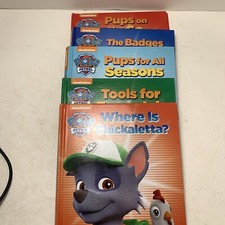Lot Of 5 Nickelodeon Paw Patrol Me Reader Books Sound Pad Not Included