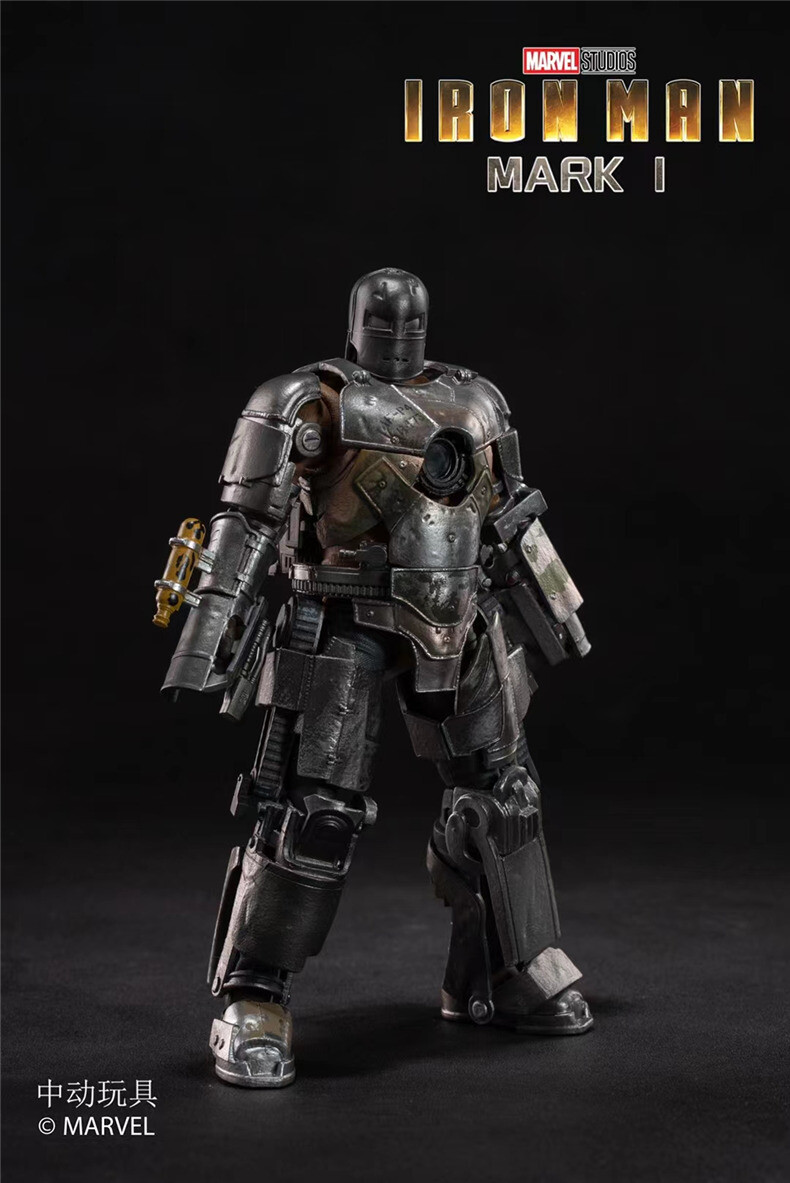 ZD TOYS IRON MAN Mark I MK1 Marvel Avengers 7