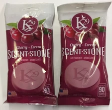Scent Stones-K29 Keystone Air Freshener -Cherry Scent  (2 Stones) Pastillas