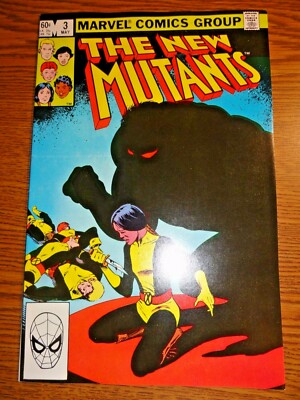 Neu Mutants #3 Claremont VF Mcleod Professor X Brood Moira 1st Pr X-Men Marvel