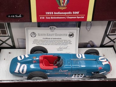 Carousel 1 1955 Tony Bettenhausen 10 Chapman Special 1:18 Indy 500