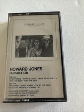 Howard Jones Human's Lib Cassette Tape Pre-owned