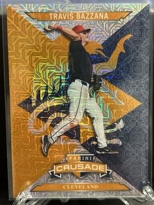 2025 Travis Bazzana Panini Crusade GOLD 2/10 Cleveland Guardians