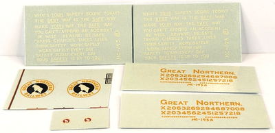 #ad #ad Champ HO Scale Decals #HC 193 Great Northern Railway Caboose Last Style $7.99