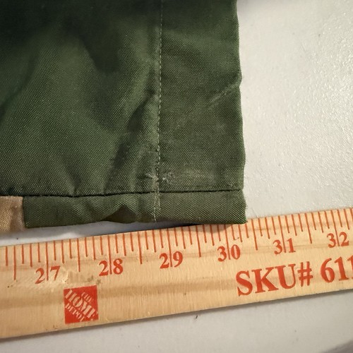 Vintage Orvis Hose Angelgerät Herren 36 x 30 grün hellbraun Brush Khaki Outdoor - Bild 14 von 16