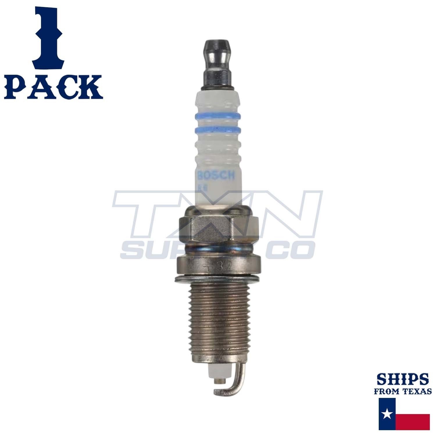 1 Pack Bosch 79015 FR7LCX Copper with Nickel Spark Plug