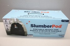 SlumberPod Portable Privacy Canopy Sleep Pod Black NIB