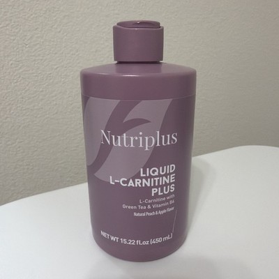 FARMASI NUTRIPLUS L-CARNITINE PLUS APPLE & PEACH 450ml 15.22oz GENUINE NEW!!!