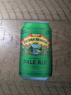 SIERRA NEVADA BREWING California Pale Ale Can STICKER decal craft beer chico