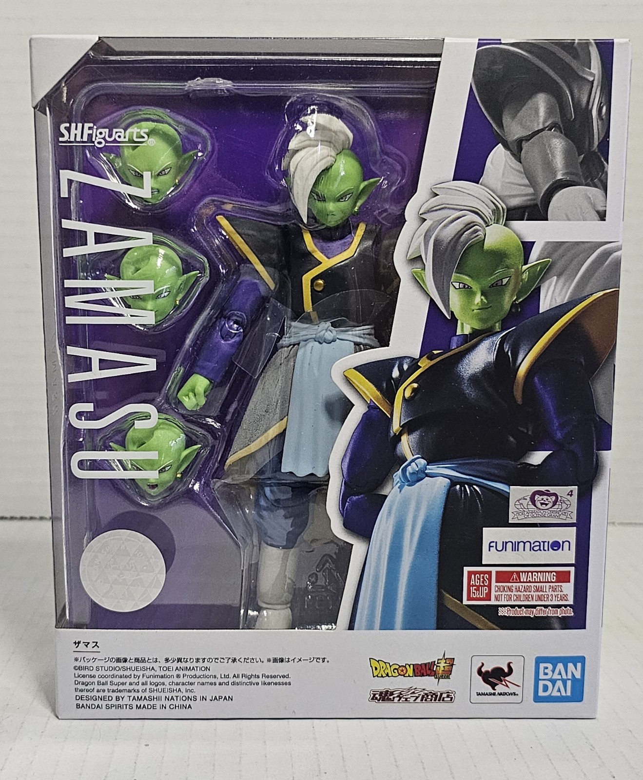 SH Figuarts Dragon Ball Z Zamasu Exclusive P Bandai Tamashii Nation DBZ