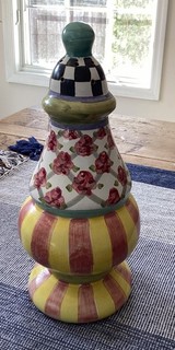 Vintage MacKenzie Childs Odd Fellows Collection 8”