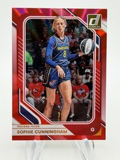 2026 WNBA Donruss SOPHIE CUNNINGHAM Red Laser /185 #26 Indiana Fever