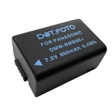 DMW-BMB9 Battery for Panasonic DMC-FZ62 FZ70 FZ72 FZ100 FZ150 / DC-FZ80 FZ82