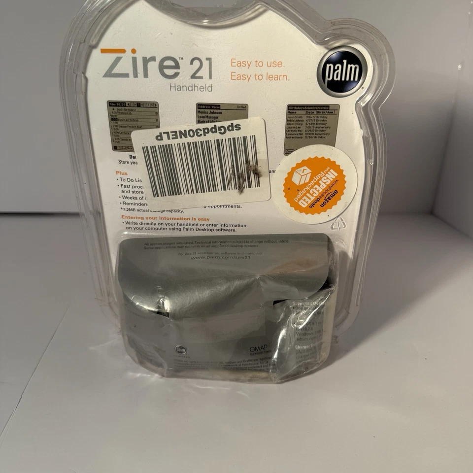 PDA de mano Palm Zire 21 con 8 MB de memoria Foto 2 de 4