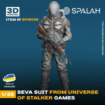 Figure Suit SEVA from universe of STALKER Scale Figure 1:35 Spalah SP16035