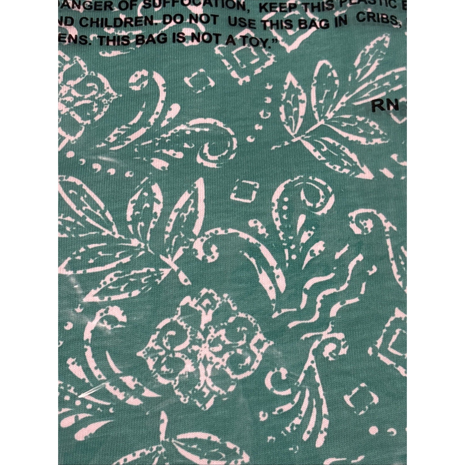 Blair Green w/White Accents Women’s Top Size M Brand New Long Sleeve