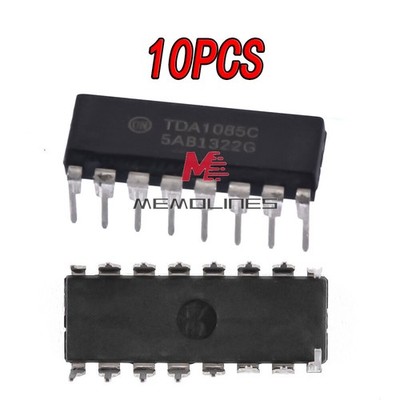 10PCS Genuine TDA1085C MOT DIP-16 Universal Motor Speed Controller Top TDA1085C