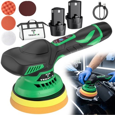 Cordless Car Polisher Full Kit, Buff, Polish, equipped with Battery