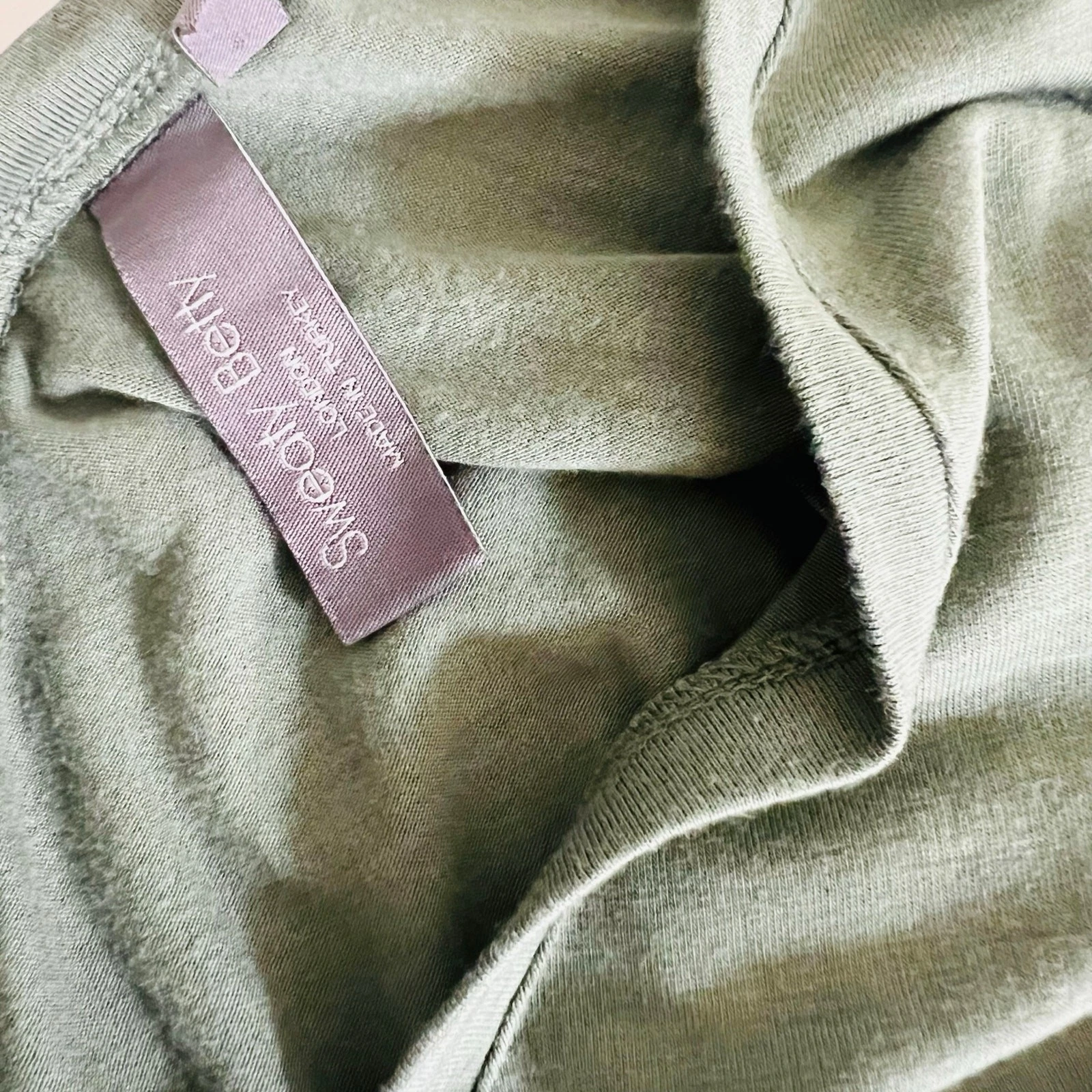 sweaty-betty take it easy v neck drawstring 