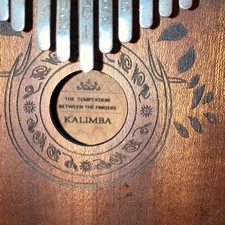 Kalimba K17M 17 Keys Thumb Piano Beautiful Wood Grain