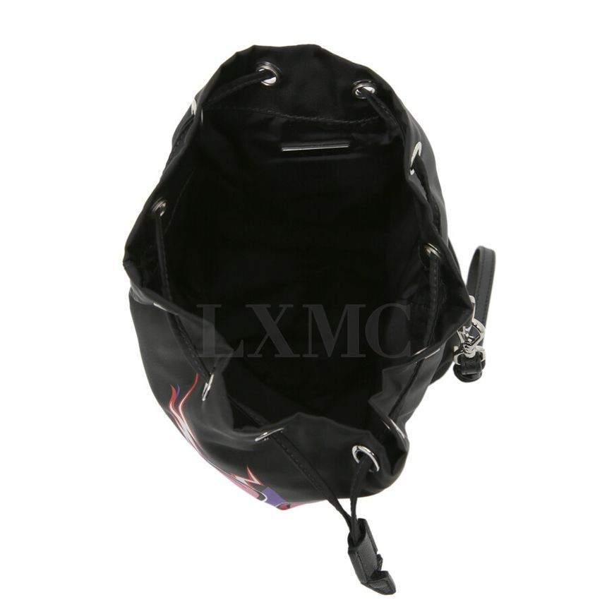 Prada Mini Bucket Tessuto Nylon Bucket Bag Drawstring Mini Bag 1NE369 147395816