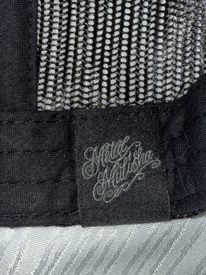 Металлическая женская шляпа дальнобойщика Mulisha, созданная для острых ощущений, красная черная, Y2K, мотоциклетная сетка, новая без ценников - Изображение 4 из 4