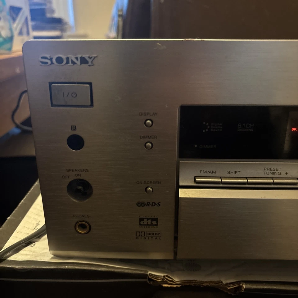 Sony STR-DB1070 Silver Audio Video Cinema Surround Sound Stereo FM Amplifier - Image 2 of 4