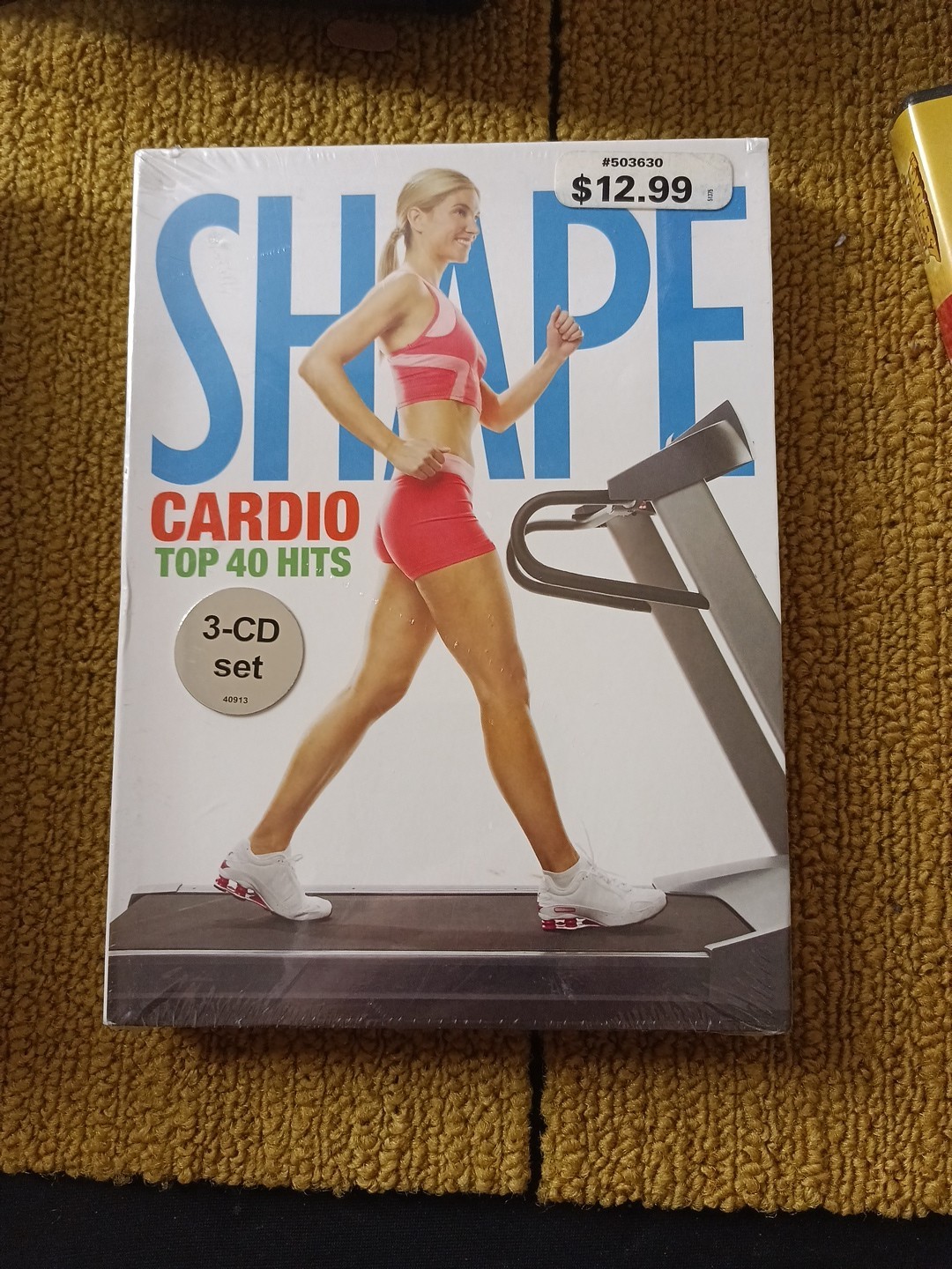 Shape Cardio Top 40 Hits 3 CD Set Exercise Fitness Workout Music Songs Brand New