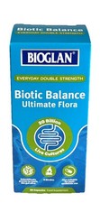1 x Bioglan Biotic Balance Ultimate Flora Double Strength 30Capsules BBE 08/26
