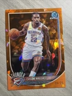 Cason Wallace 2025-26 Bowman Chrome Sapphire Orange Refractor /25 Thunder