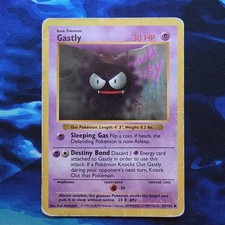 1995 gastly pokemon card value [Shadowless] #50 Prices | Base Set GEM MT 10 Gastly Trading Cards: Values, Rookies