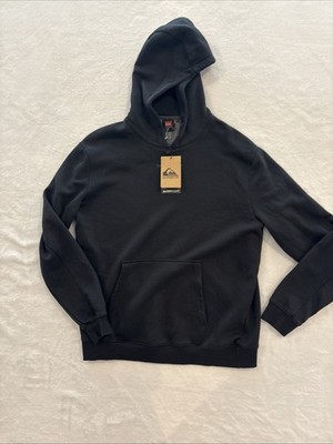 M Quicksilver Dryflight Mens Hoodie Pullover New w/ Tags Large Black Retail $80