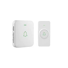 Avantek Wireless Doorbell, Mini Waterproof Door Bell Chime Operating A