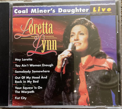 CD LORETTA LYNN - COAL MINER'S DAUGHTER - LIVE (NEUWERTIG)