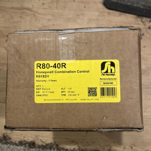 Honeywell R8182H Triple Aquastat Protectorely Controller, Working Used