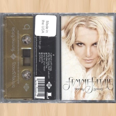 BRITNEY SPEARS Femme Fatale UO EXCLUSIVE Cassette Tape TIL THE WORLD ENDS   0315