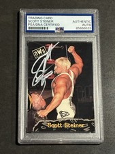 SCOTT STEINER 1998 TOPPS WCW/NWO SIGNED AUTOGRAPHED CARD PSA/DNA CERTIFIED