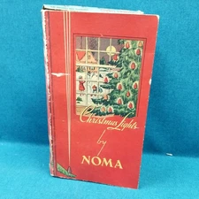 VTG 1930s Noma Christmas Lights Empty Box Only-No Light Strand