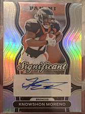 2024 Panini Prizm - Significant Signatures Knowshon Moreno #SS-KMO (AU)