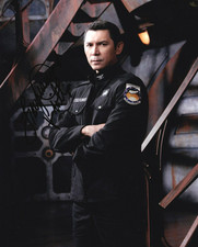 LOU DIAMOND PHILLIPS signed Autogramm 20x25cm STARGATE in Person autograph COA