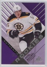 2016-17 SP Game Used Authentic Rookies Purple Noel Acciari #154 y1g