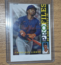 Topps Profiles Francisco Lindor New York Mets 2026  Baseball Card error card 