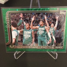 Topps Finest Giannis Antetokounmpo Milwaukee Bucks #43 & #281 2 Card Lot