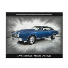 Iconic 1972 Chevrolet Monte Carlo Temp Puzzle 120 pcs   Vintage Muscle Car