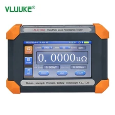 100A Handheld Loop Resistance Tester Circuit Contact Resistance Tester