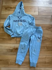 Messi Boys Light Blue Sweatsuit Size Small