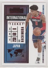 2020-21 Panini Contenders International Ticket Red Rui Hachimura #21 z0i